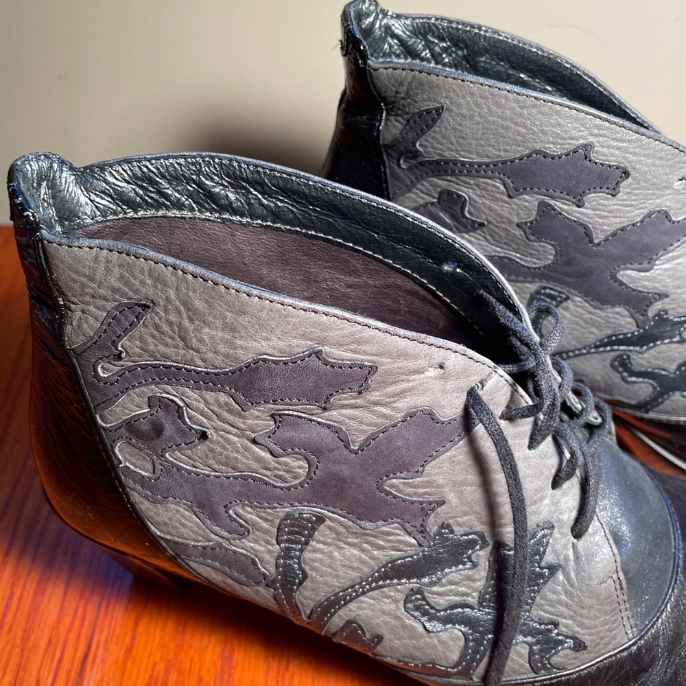 NAOT leather ankle boots. Size 39.5